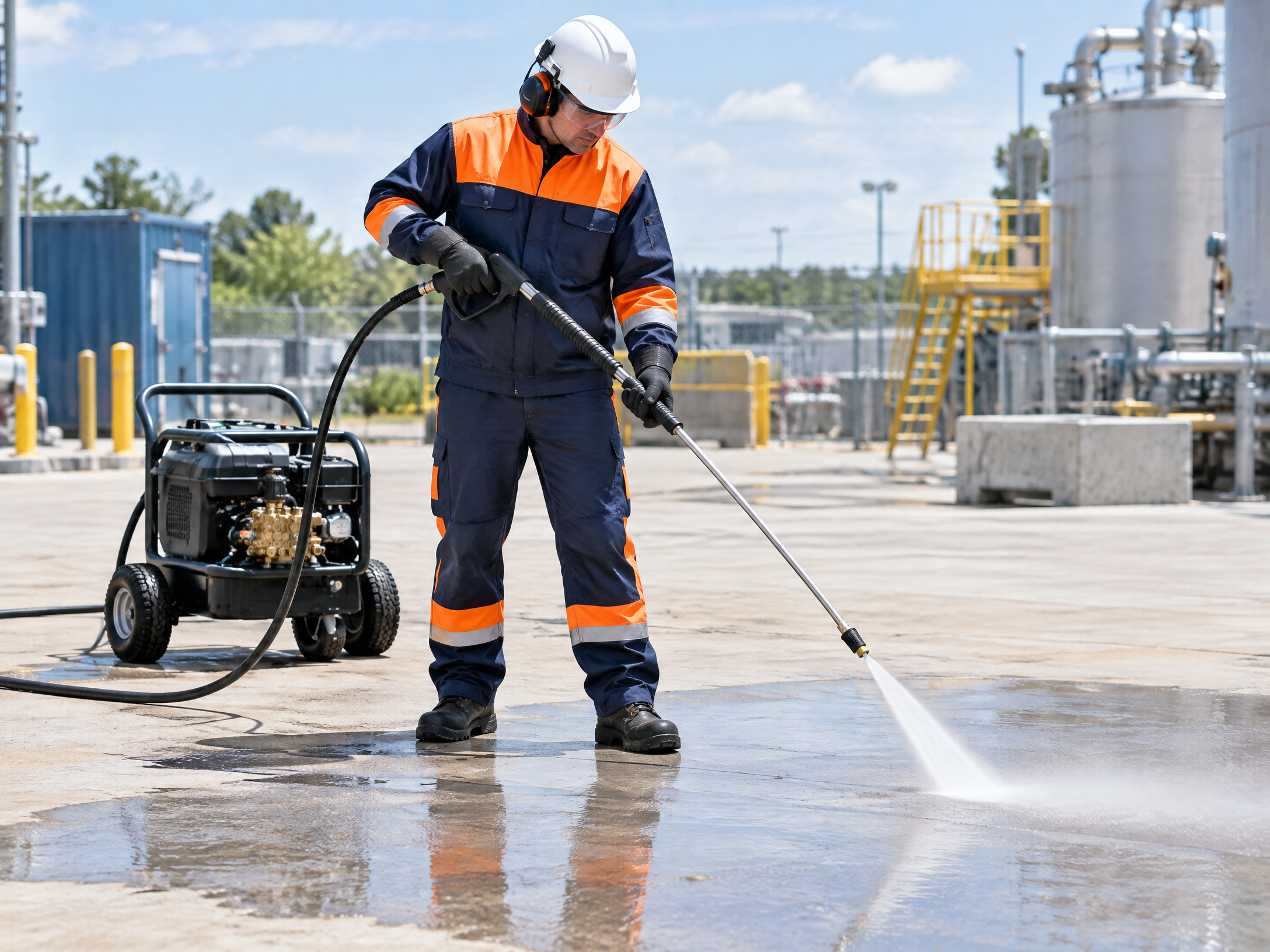 Class A pressure-cleaning training